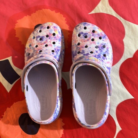 Crocs Platform Comfort Shoes Size 9 - Picture 3 of 4